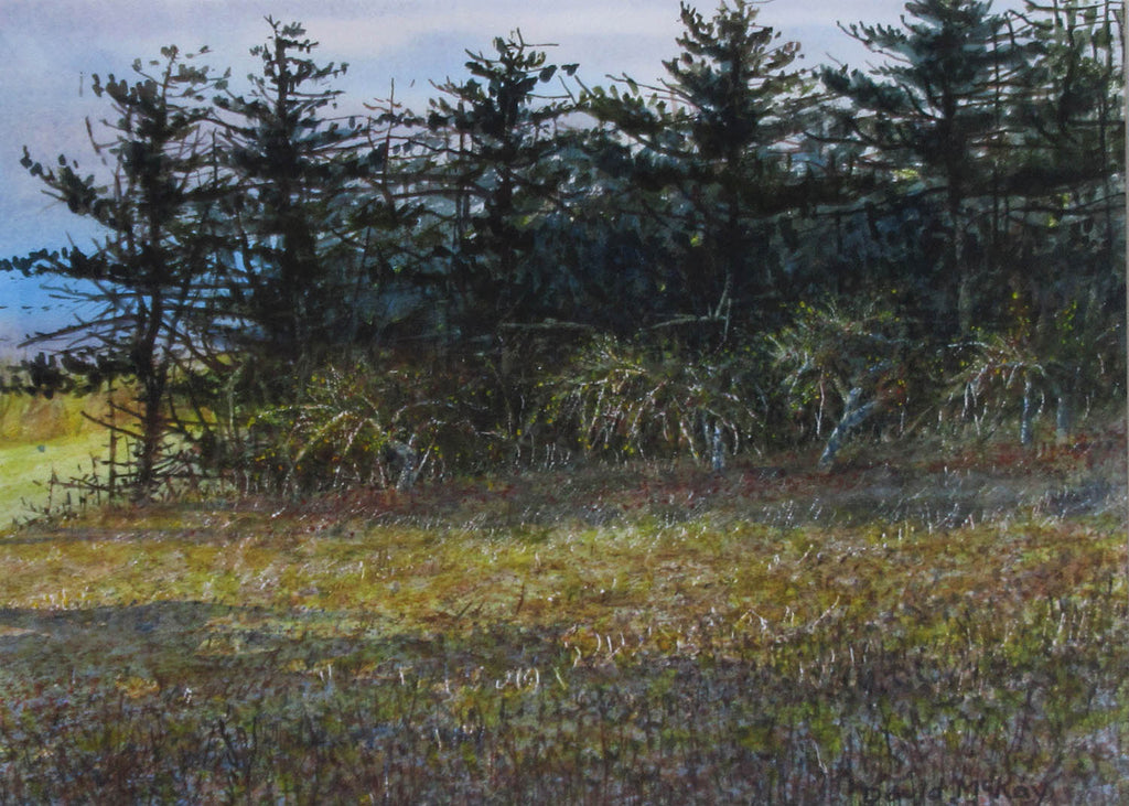 David McKay artwork 'Autumn Crabapple Trees' at Gallery78 Fredericton, New Brunswick