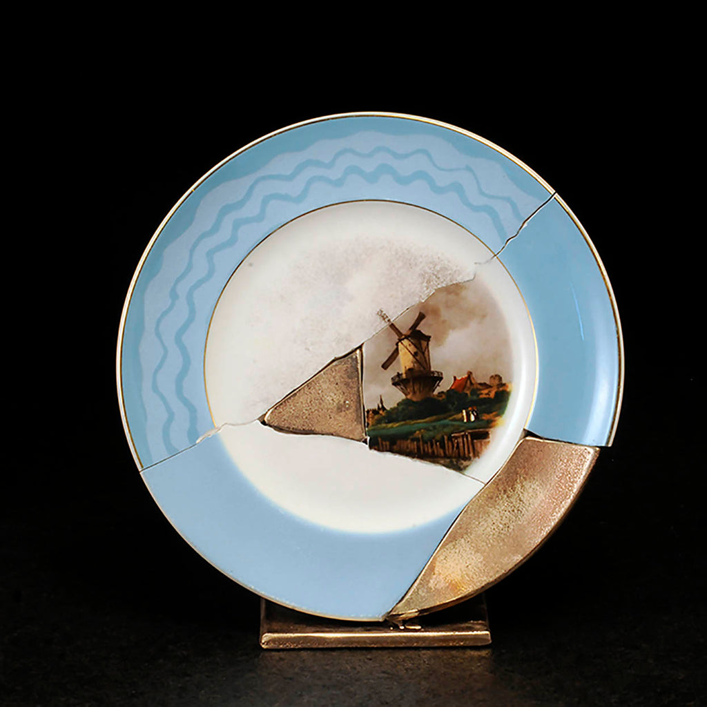 Peter Powning artwork 'Windmill Plate' at Gallery78 Fredericton, New Brunswick