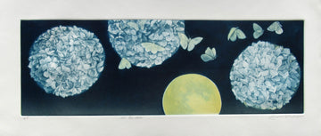 Kath Kornelsen Rutherford artwork 'Over the Moon' at Gallery78 Fredericton, New Brunswick