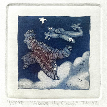 Tessa May artwork 'Above the Clouds' at Gallery78 Fredericton, New Brunswick