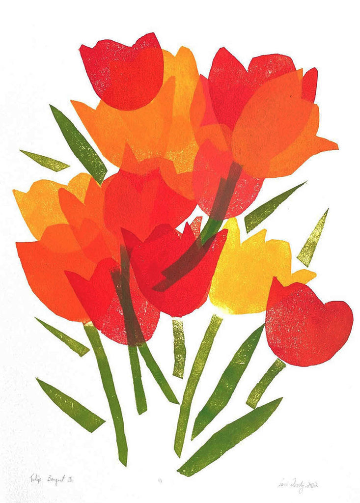 Lori Doody artwork 'Tulip Bouquet III' at Gallery78 Fredericton, New Brunswick