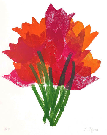 Lori Doody artwork 'Tulips XI' at Gallery78 Fredericton, New Brunswick