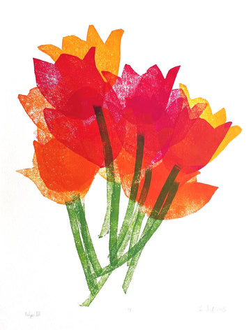 Lori Doody artwork 'Tulips XII' at Gallery78 Fredericton, New Brunswick