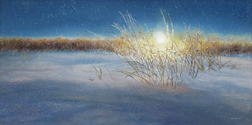 Vicki MacLean artwork 'Evening Frost' at Gallery78 Fredericton, New Brunswick