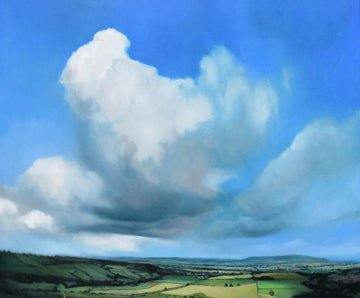 Cliff Turner artwork 'Clouds over Sussex' at Gallery78 Fredericton, New Brunswick