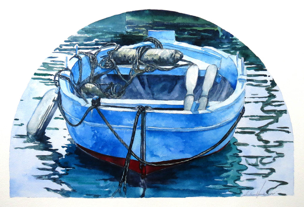 Andrew Henderson artwork 'Ready to Row' at Gallery78 Fredericton, New Brunswick
