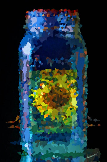 Andrew Henderson artwork 'Sunflower' at Gallery78 Fredericton, New Brunswick