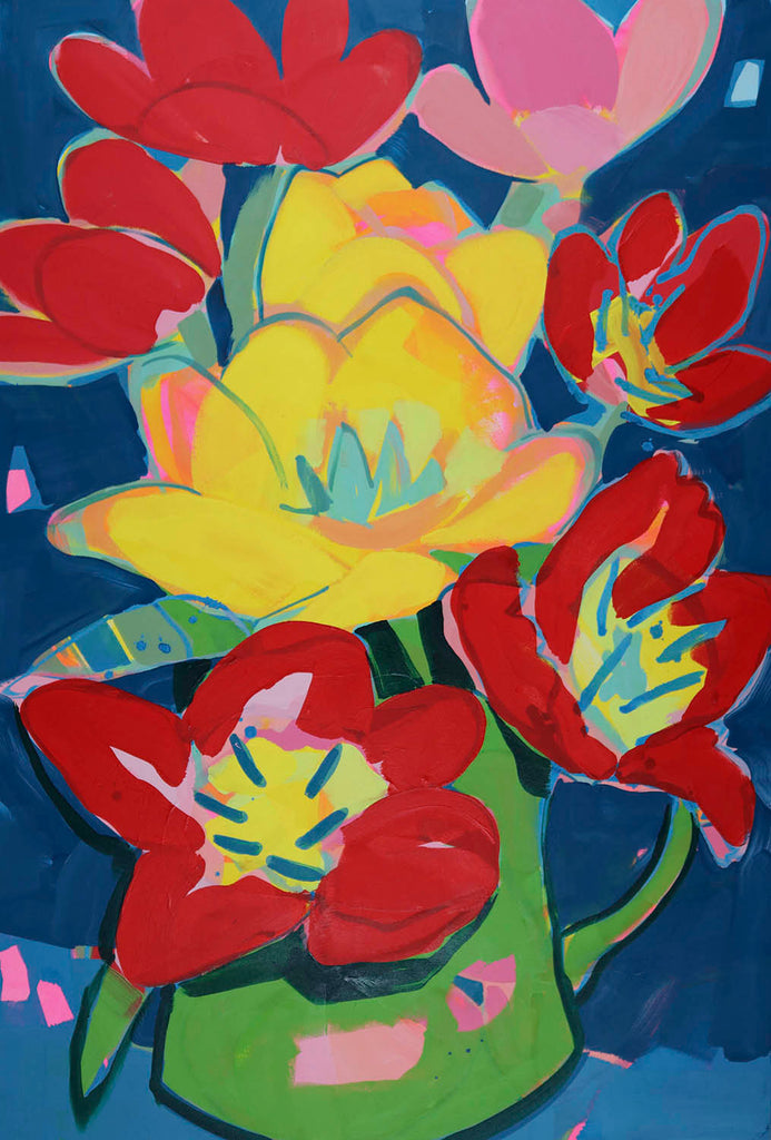Alexandrya Eaton artwork 'New Bouquet' at Gallery78 Fredericton, New Brunswick