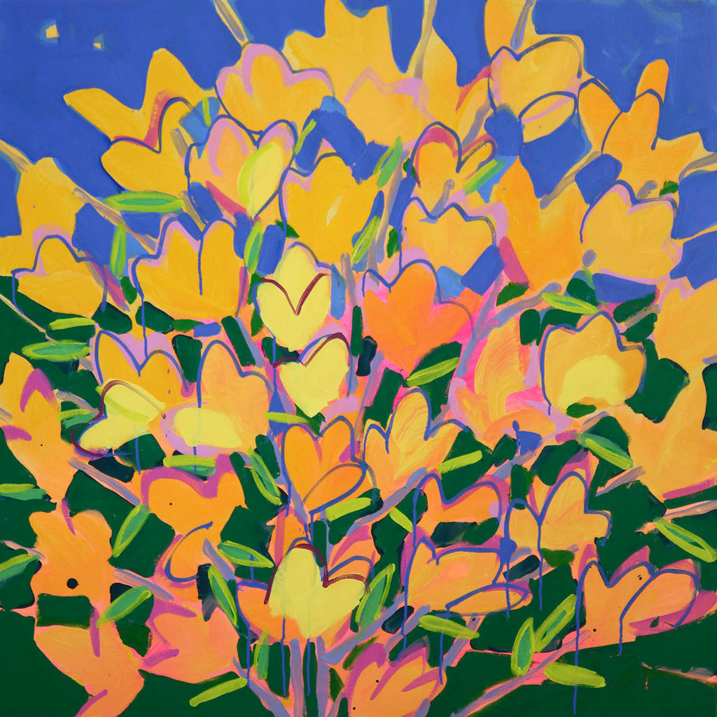 Alexandrya Eaton artwork 'Sunshine Magnolia' at Gallery78 Fredericton, New Brunswick