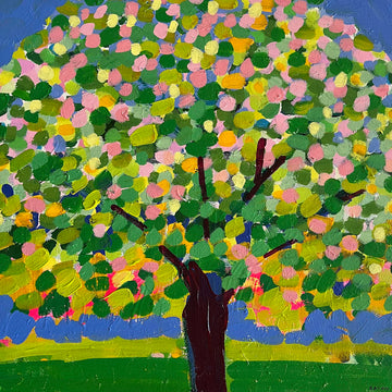 Alexandrya Eaton artwork 'Tree in Blossom' at Gallery78 Fredericton, New Brunswick