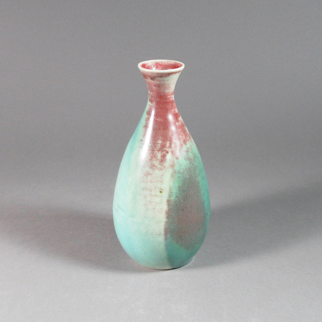 Deichmann Pottery artwork 'Red, Green, and Blue Vase' at Gallery78 Fredericton, New Brunswick