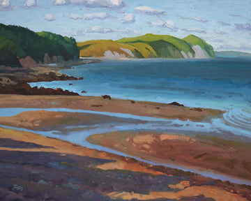 Réjean Roy artwork 'Fundy Coast' at Gallery78 Fredericton, New Brunswick