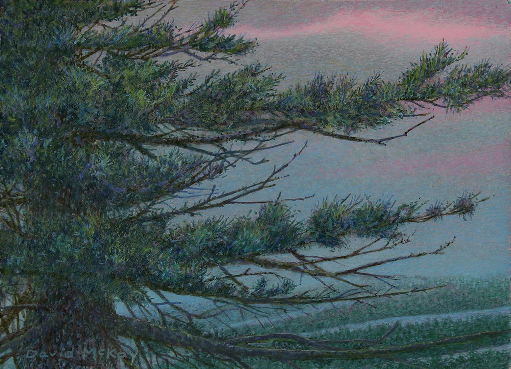 David McKay artwork 'Northern Winter Sky' at Gallery78 Fredericton, New Brunswick