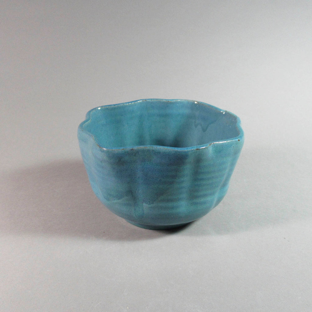 Deichmann Pottery artwork 'Blue Glazed Bowl' at Gallery78 Fredericton, New Brunswick
