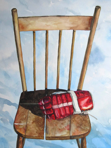 Andrew Henderson artwork 'Red Wing' at Gallery78 Fredericton, New Brunswick