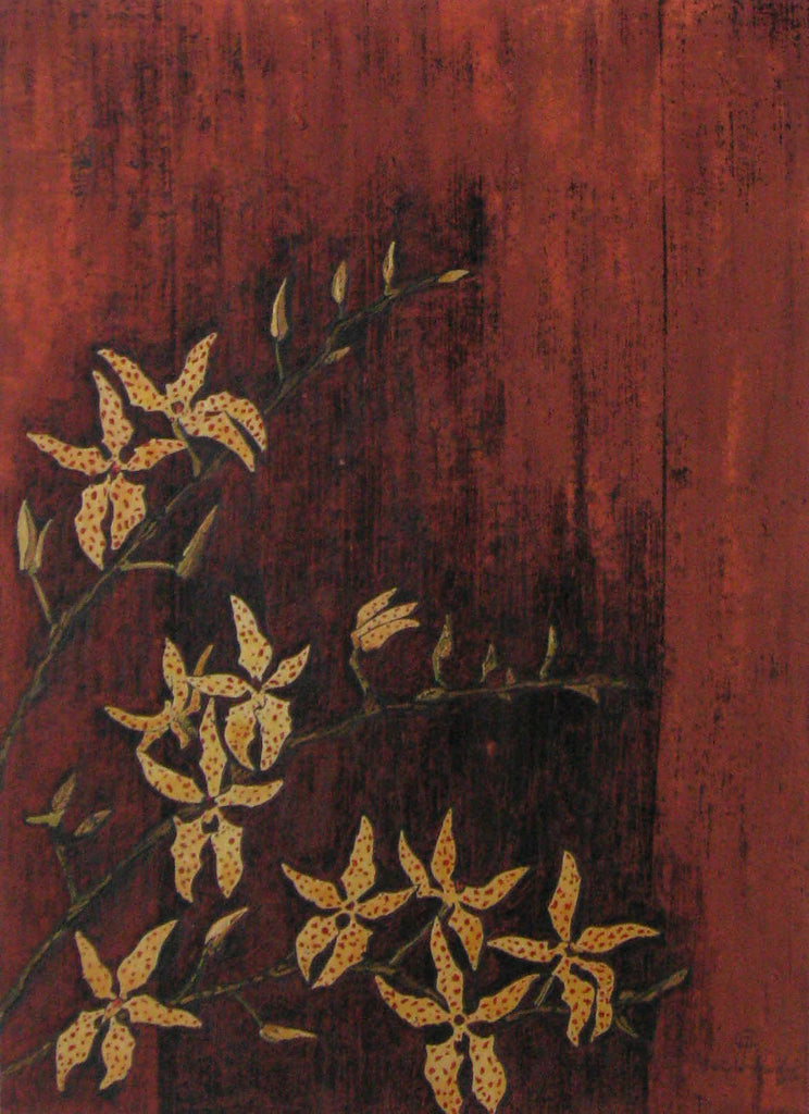 Christopher Harding artwork 'Monachica Orchid' at Gallery78 Fredericton, New Brunswick
