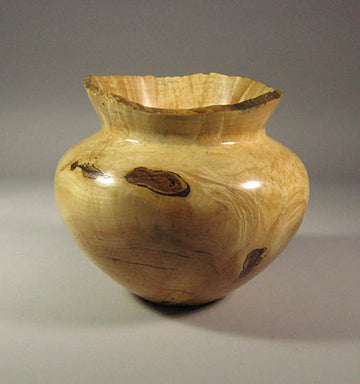 Charles Clark artwork 'untitled III, box elder burl with natural edge' at Gallery78 Fredericton, New Brunswick