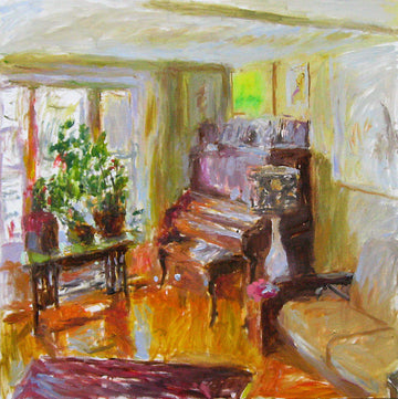 Stephen May artwork 'Warm Livingroom' at Gallery78 Fredericton, New Brunswick