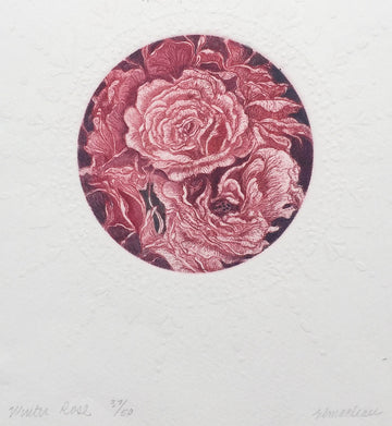 Vicki  MacLean artwork 'Winter Rose' at Gallery78 Fredericton, New Brunswick